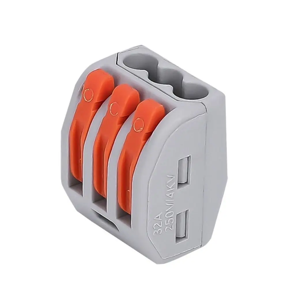 Mini Fast Connector Quick Terminal Block Compact Splice Electrical Connectors Small Wiring Connector Electrical Supplies