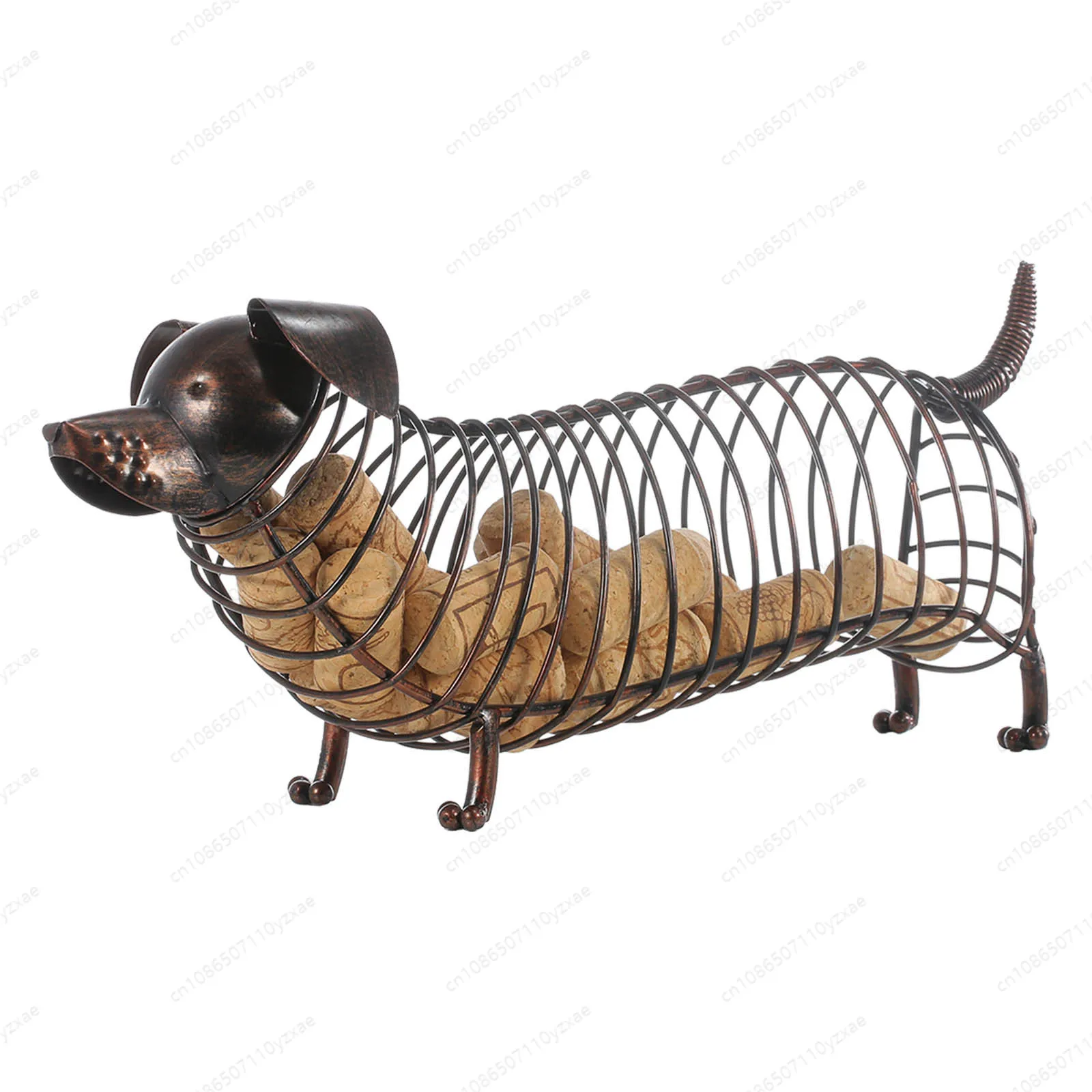 単層鉄製装飾ワインボトルストッパー収納タンクキッチンディスプレイコレクション