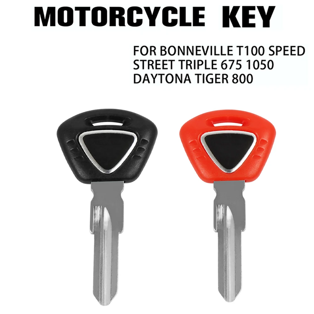 

Blank Key Uncut Blade For Bonneville T100 Speed Street Triple 600 675 1050 Daytona Tiger 800 T100 T900 T800 Motorcycle Keys