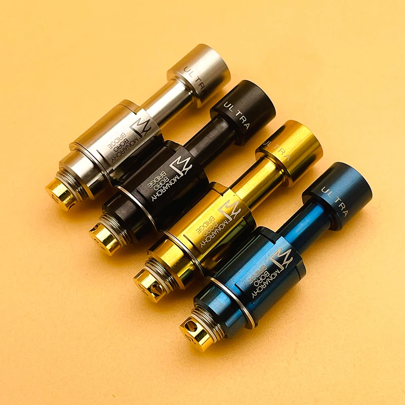 DSX Monarchy Mobb Ultra Style RBA puente Vape para BB Billet Boro Mod con 6 uds pines de aire 1,0/1,2/1,5/2,0/2,5/3,0mm