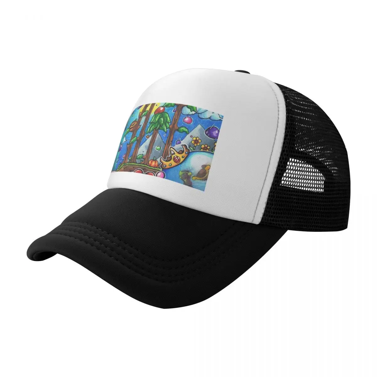 

Terraria- Slime Rain Baseball Cap Trucker Cap derby hat For Girls Men's