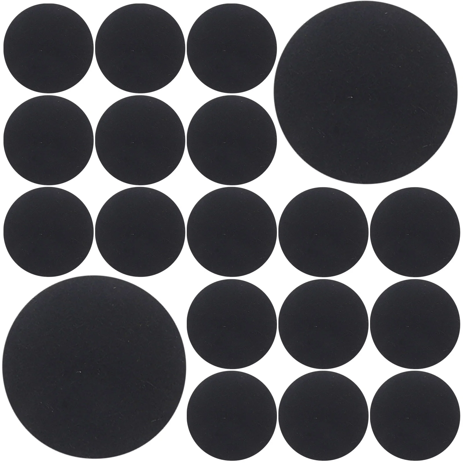 500 Pcs Wafer Manual Wave Dot Patch Decorate Sticker Felt Adhesive Pads DIY Clothing Cushion