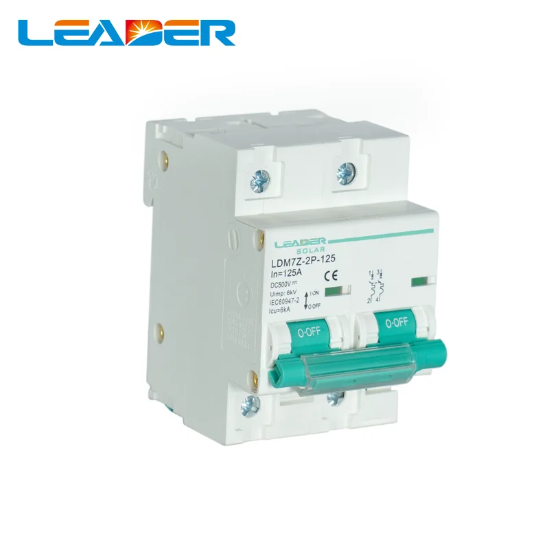 CE Approved  HIgh Quality 2P 100A DC440V SOLARB Solar Energy Photovoltaic PV DC Circuit Breaker