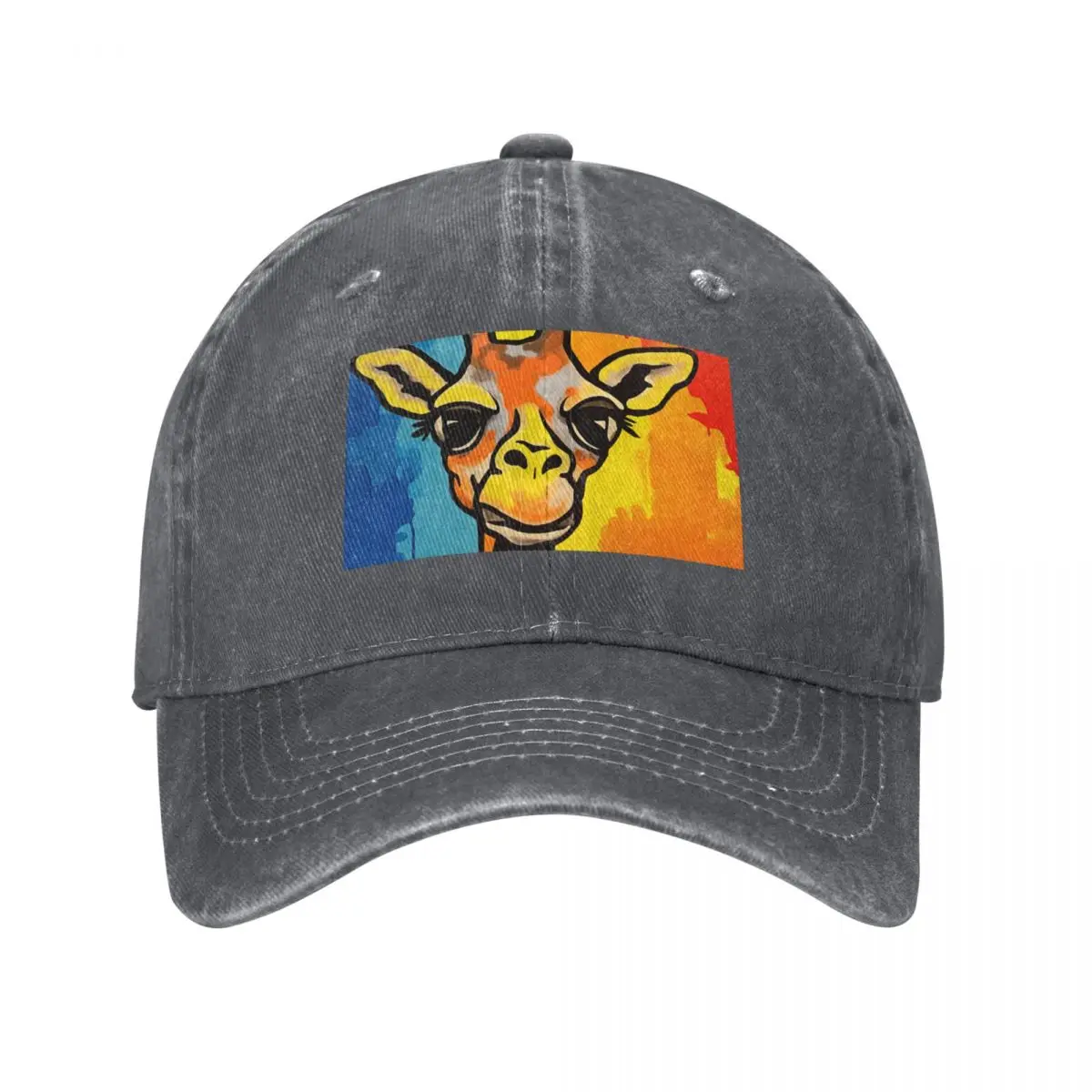 

Funky Giraffe: Tiny Tim Style Baseball Cap Beach New Hat Mens Hats Women's