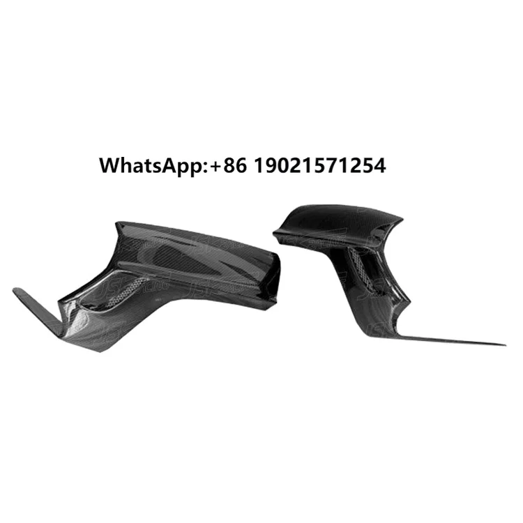 NOVT STYLE CARBON FIBER REAR BUMPER SPLITTERS BUMPER CANARDS for 2018-2023 FERRARI PORTOFINO