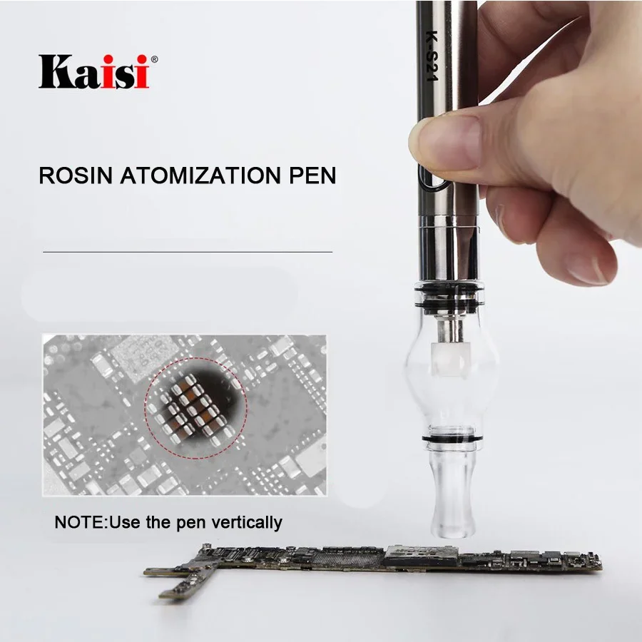 KAISI New Arrive K-S21 Rosin Atomization Pen For Circuit Board Short Circuit Detection Assistance Repair Tool Convenient Fast