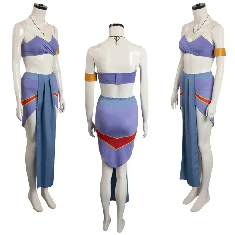 ♥   بدلة الأميرة كيدا التأثيرية الجديدة لعام 2025 بدلة فانتازيا المثيرة 2001 أزياء كرتونية لفيلم أتلانتس ملابس تنكرية للنساء البالغات أزياء خيالية ★ ☆ ly99