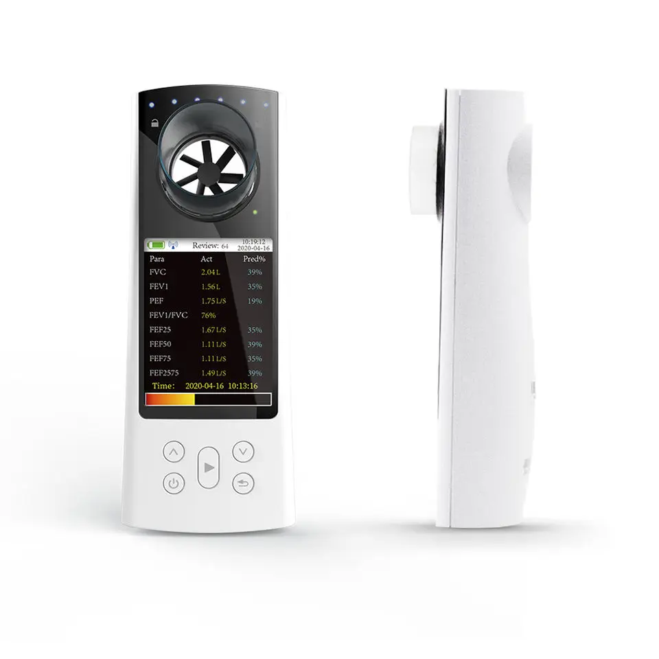 

CONTEC SP80B USB CE Color Display lung spirometer OC Software spirometry device