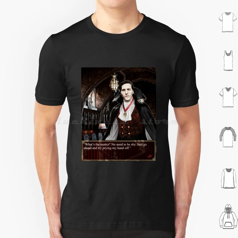 Vampire Jerma T Shirt Cotton Men Women Diy Print Jerma Jerma985