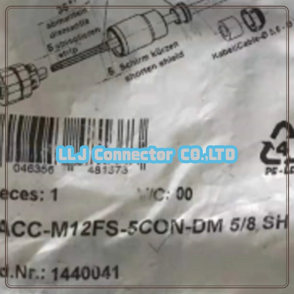 1pcs/lot SACC-M12FS-5CON-DM 5-8 SH VA - 1440041 Connector Electronic components