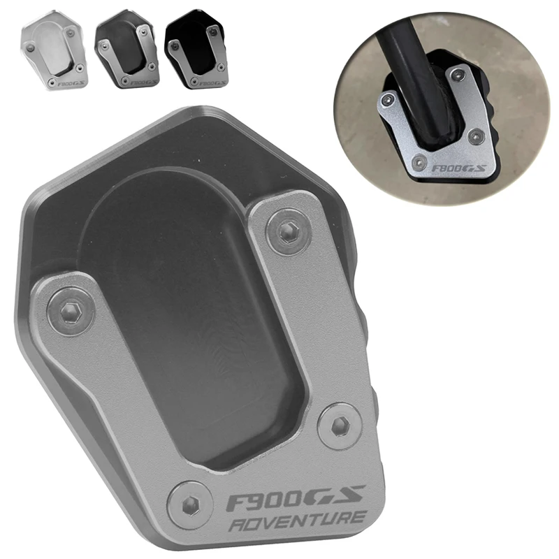 

For BMW F900GS ADV F900 GS F 900GS Adventure 2024 2025 Motorcycle CNC Kickstand Foot Side Stand Extension Pad Support Plate