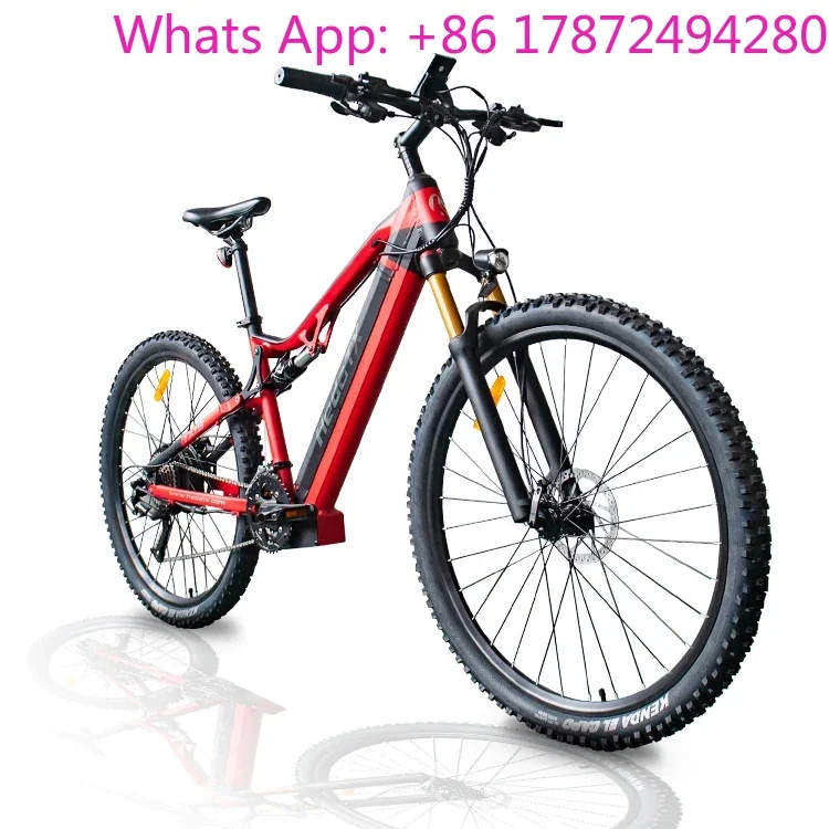Off-road   TX19 Aluminum Frame 1000w Motor 48v19.2AH Electric Bike Fast Mountain Full Suspension All terrain