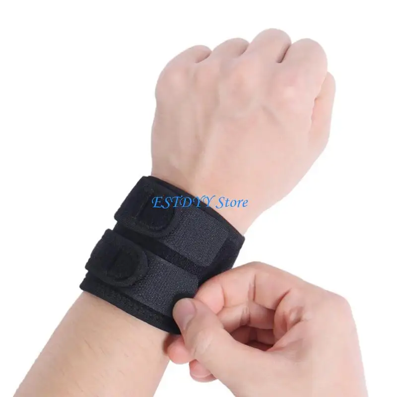 

G6DE Weightlifting Wrist Strap Wrist Support Wrap for Strength Training Bodybuilding