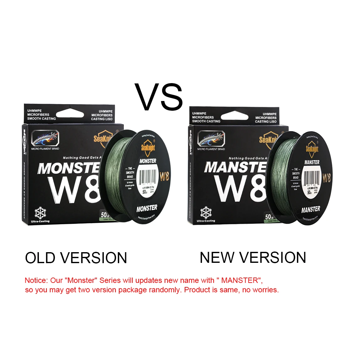 Close Out! MONSTER/MANSTER 8  Weaves Braided Fishing Line Multifilament PE Line Floating  15LB 20LB  30LB 40LB 60LB 80LB 100LB