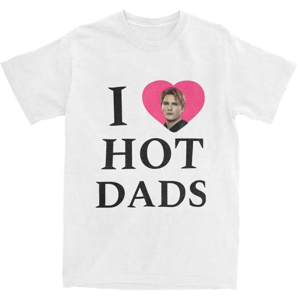 

Vintage T Shirt Carlisle Cullen Dilf 100% Cotton T-Shirts Twilight Film Novelty Tee Shirt for Men Summer Y2K Short Sleeve Tops