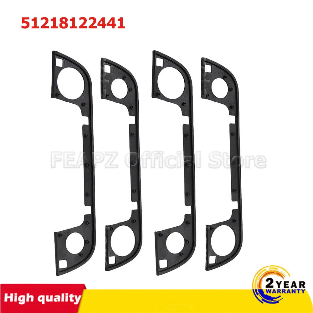 51218122441 Exterior Set x4 Door Handle Rubber Seal Gaskets For BMW E36 E34 E32 3 5 7 Series