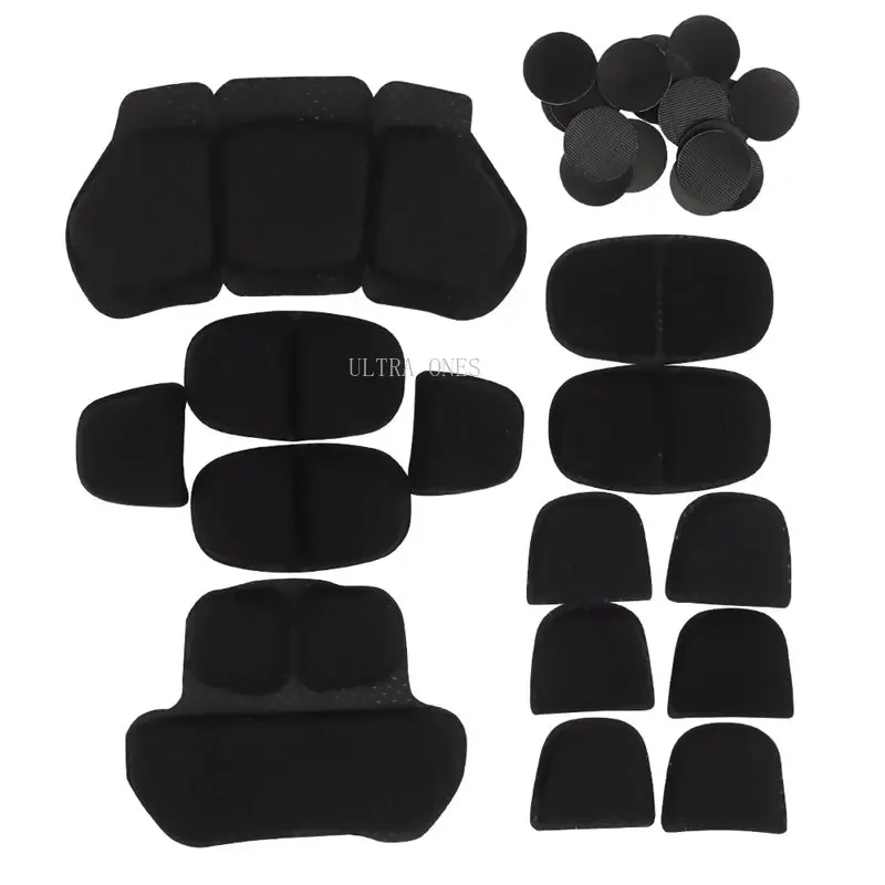 Kit di imbottitura interna per casco tattico Pad protettivo morbido traspirante cuscinetti in Memory Foam accessori di ricambio per casco veloce