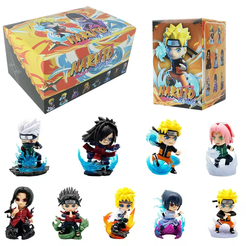 

HOT FUNISM Naruto Shippuden Chronicles Great Ninja War Series Blind Box Vol.1 Anime Figure Cute Gift For Birthday Party Series
