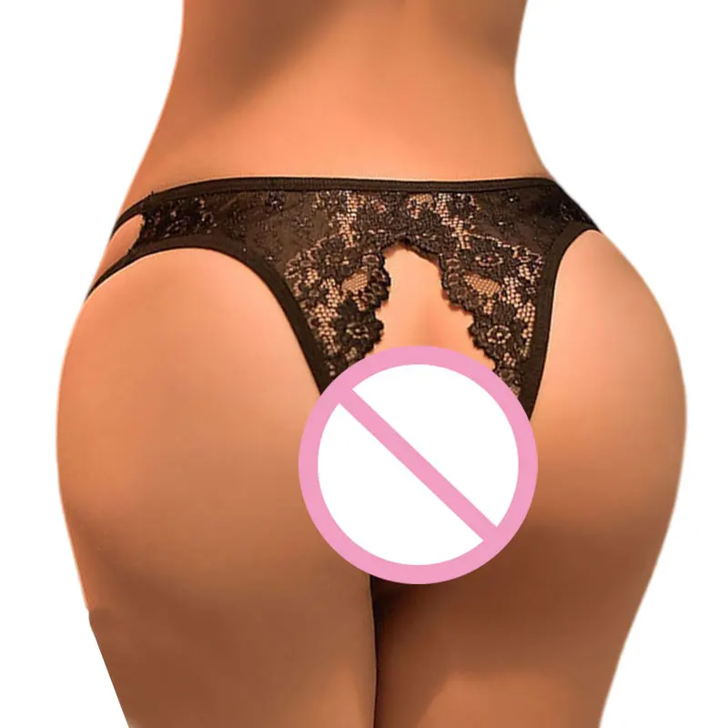Lencería sexual de perlas sin entrepierna para mujer, Tanga erótica, ropa interior abierta, disfraz íntimo Sexy, Tanga porno con cuerda en la entrepierna, calzoncillos de tiro bajo