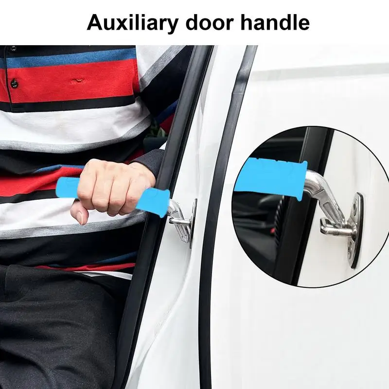 Portable Handle For Car Auto Grab Bar Cane Support Aid Portable Multifunction Car Door Latch Handle To Help Elderly Get Out