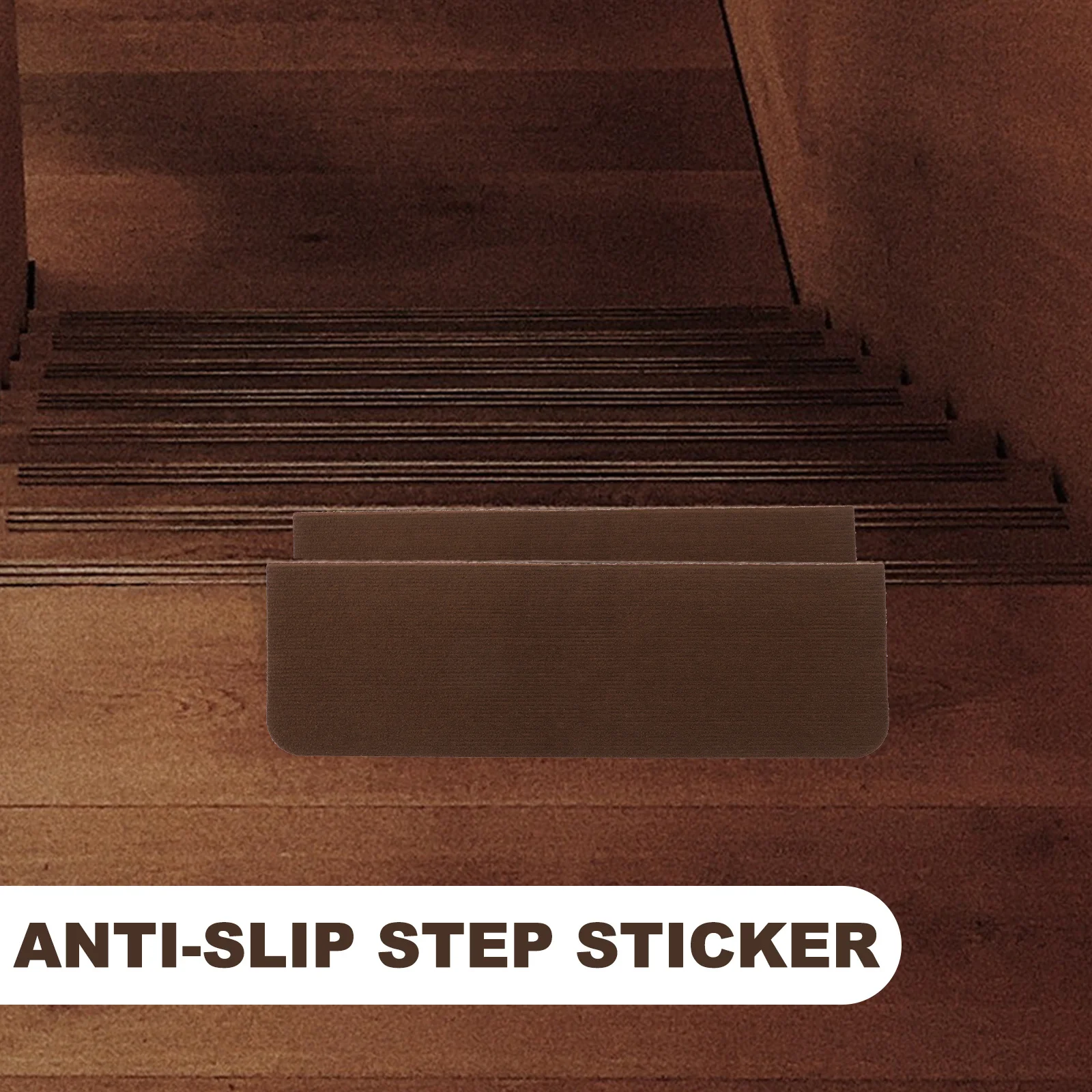 

5Pcs Non-Slip Stair Treads Carpet Peel Stick Safety Pads Household Anti-Skid Step Protectors Stair Treads Tape