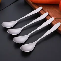 High Quality Portable Titanium Spoon Long Handle Environmental Light Titanium Cookware Cutlery Fork Chopsticks Outdoor Tool