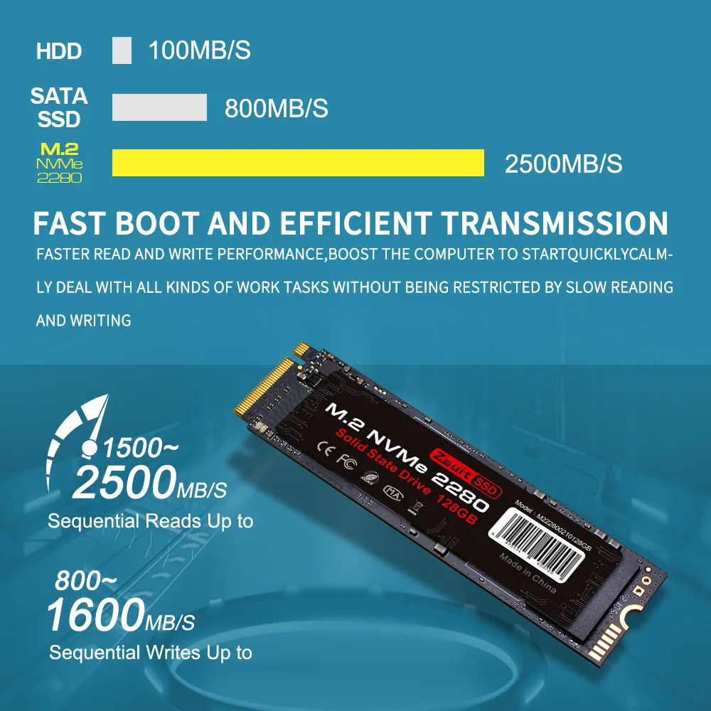 Imagem -06 - Disco Rígido de Estado Sólido para Laptop Ssd Nvme M.2 Pcie3.0 x M.2 Leitura e Gravação Rápidas 2280 Hdd Interno 1tb