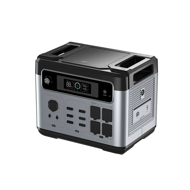 

Outdoor power supply Large capacity 2400W2048Wh mobile power supply Camping energy storage power supply