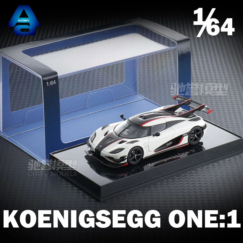 AUTOart 1/64 Koenigsegg one: 1 ألعاب سيارات معدنية مصبوبة للأولاد مجموعة نماذج نماذج السيارات #5