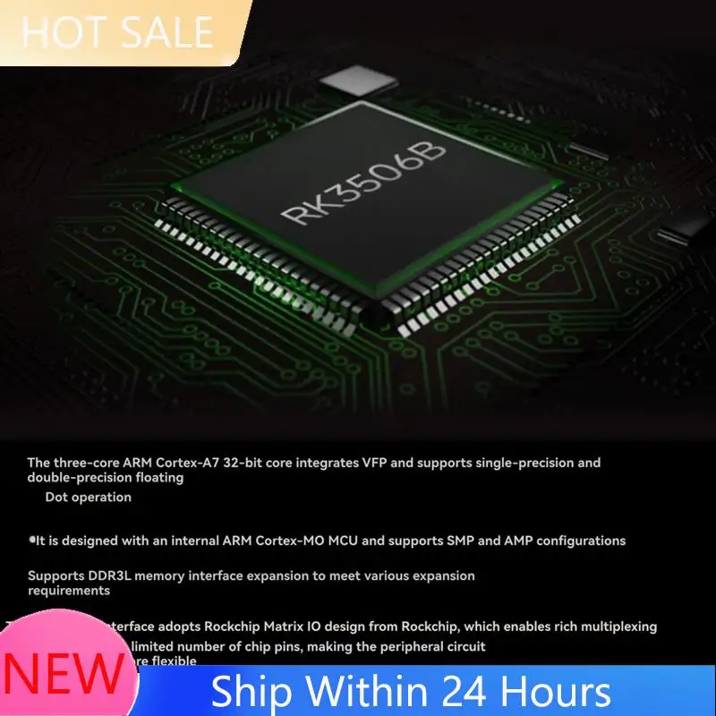 

~【В наличии】Для Luckfox Core3506 RK3506B Core Board Встроенная вычислительная плата для приложений AI и Iot Встроенный многожильный процесс