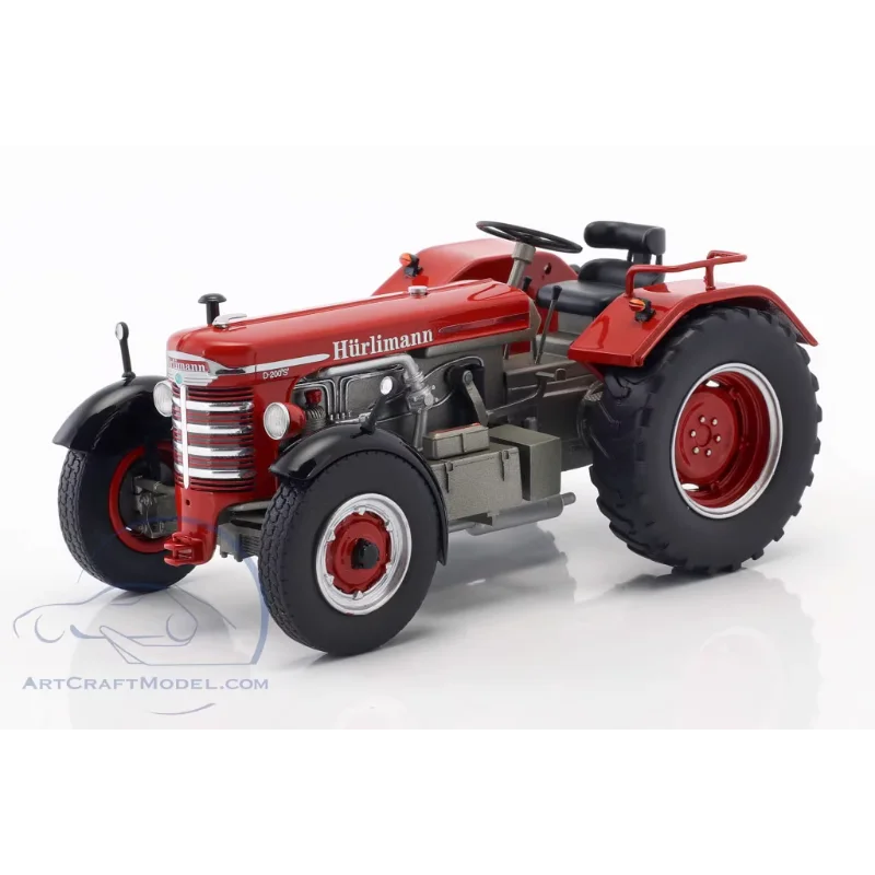 Diecast SCHUCO Schaal 1:32 Hurlimann D 200 S. Rot Europese Landbouw Legering Tractor Model Collectible Toy Gift Souvenir Display