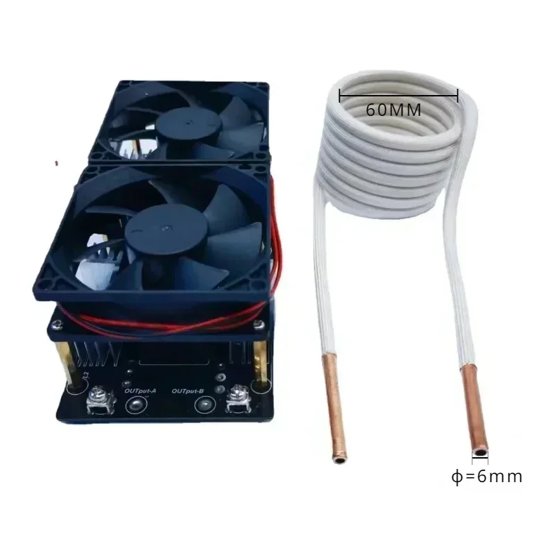 2000W 50A ZVS low-voltage induction heating board power module flyback driver heater Tesla coil heater