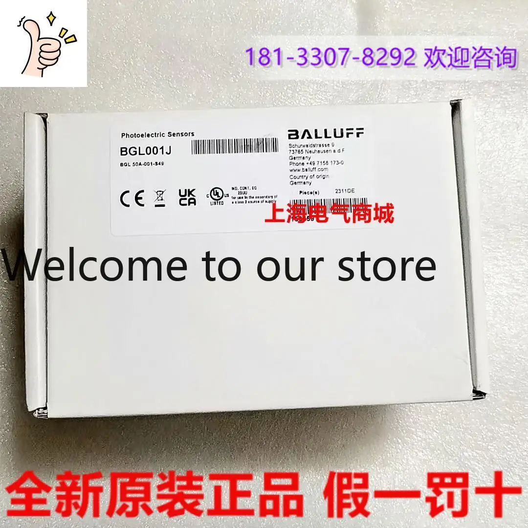2026 2026 Imported BLAAUFF Balluff Slot Photoelectric Sensor BGL001J Spot BGL 50A-001-S49