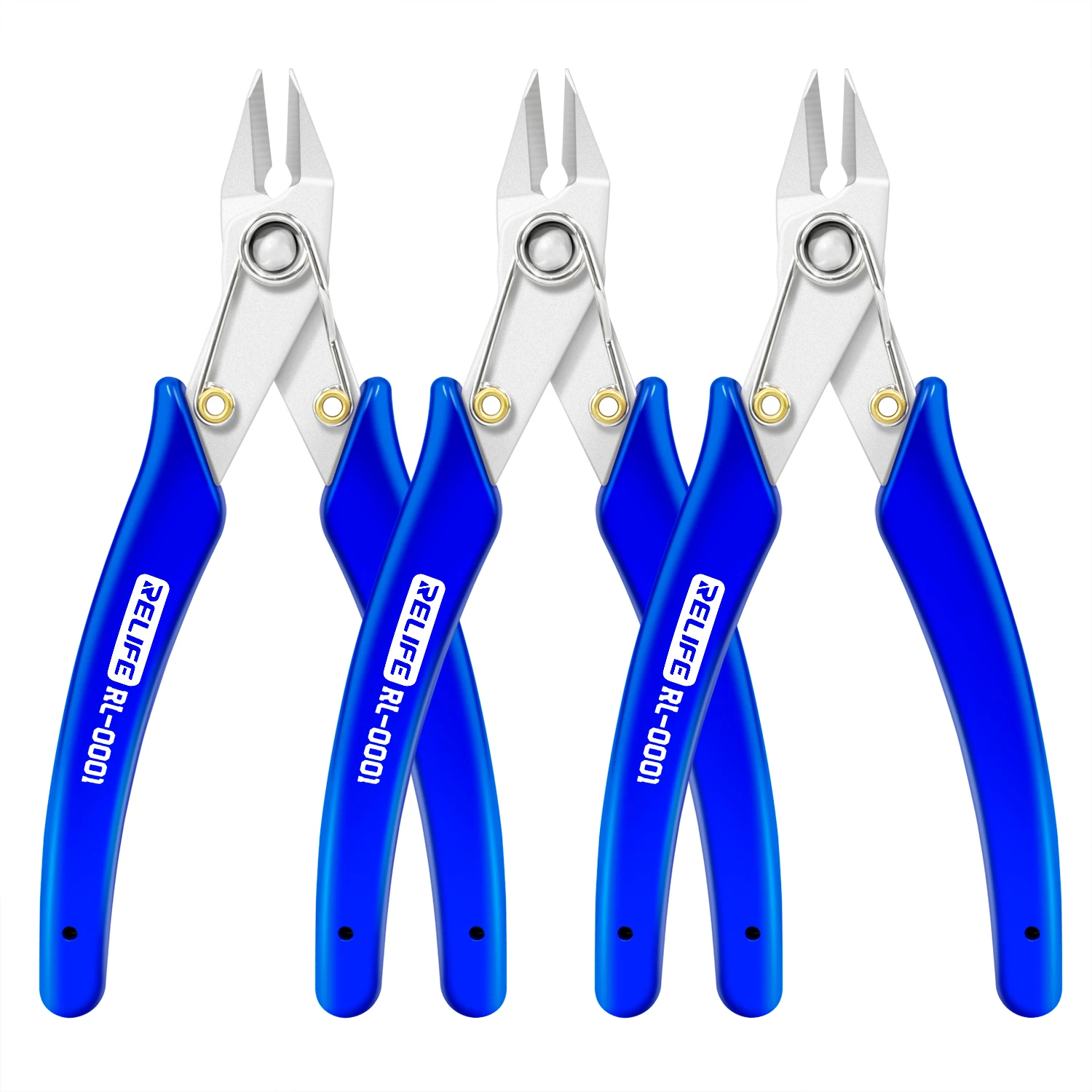 

5" Precision Plastic Nippers Diagonal Pliers Cutting Pliers For Wire Cable Cutter High Hardness Electronic Repair Hand Tools