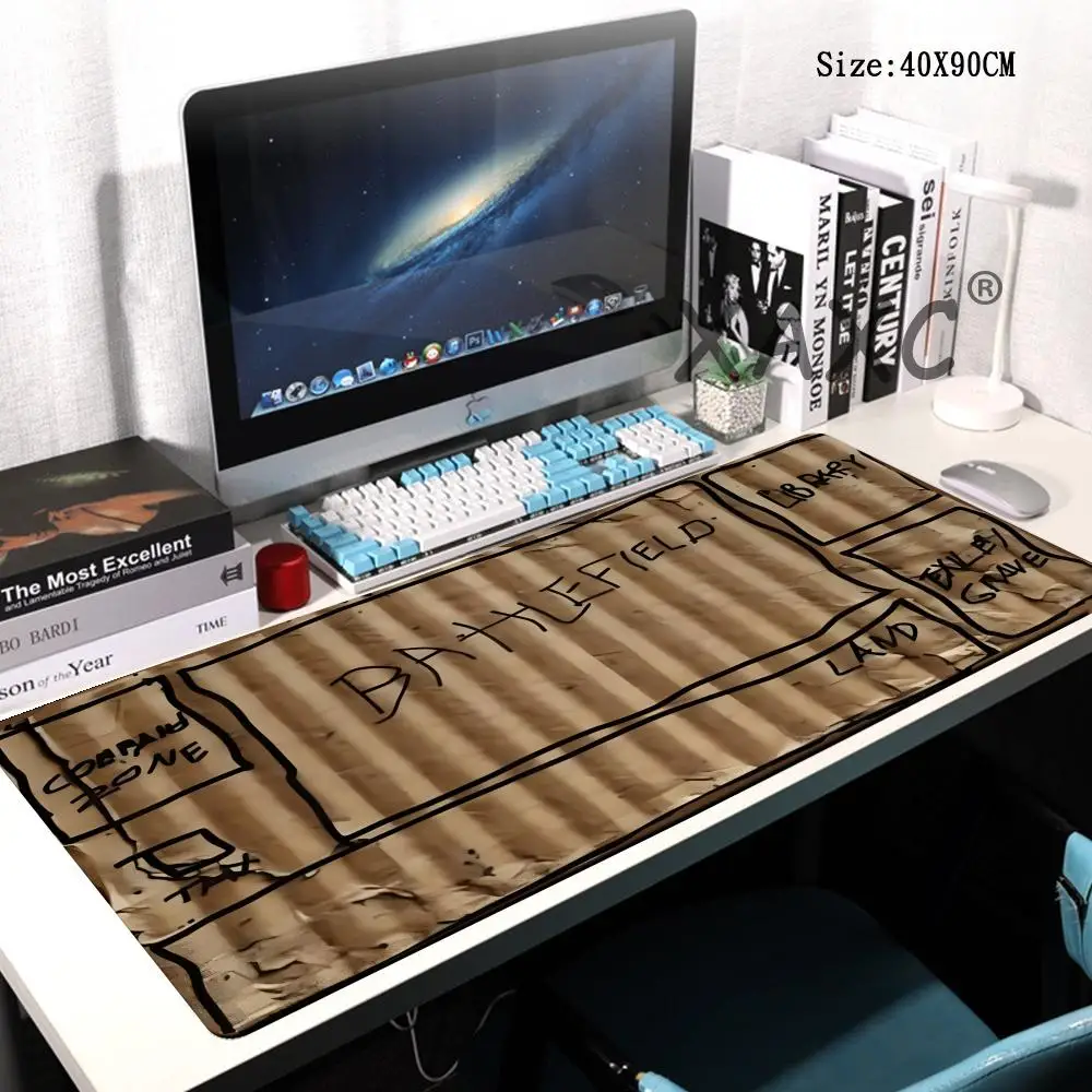 Cardboard Theme Zone Magic Party Game Mat Durable Rubber for MTG&TCG Games HYBXAXC Mouse Pad Offices Desk Mats Friendly Design