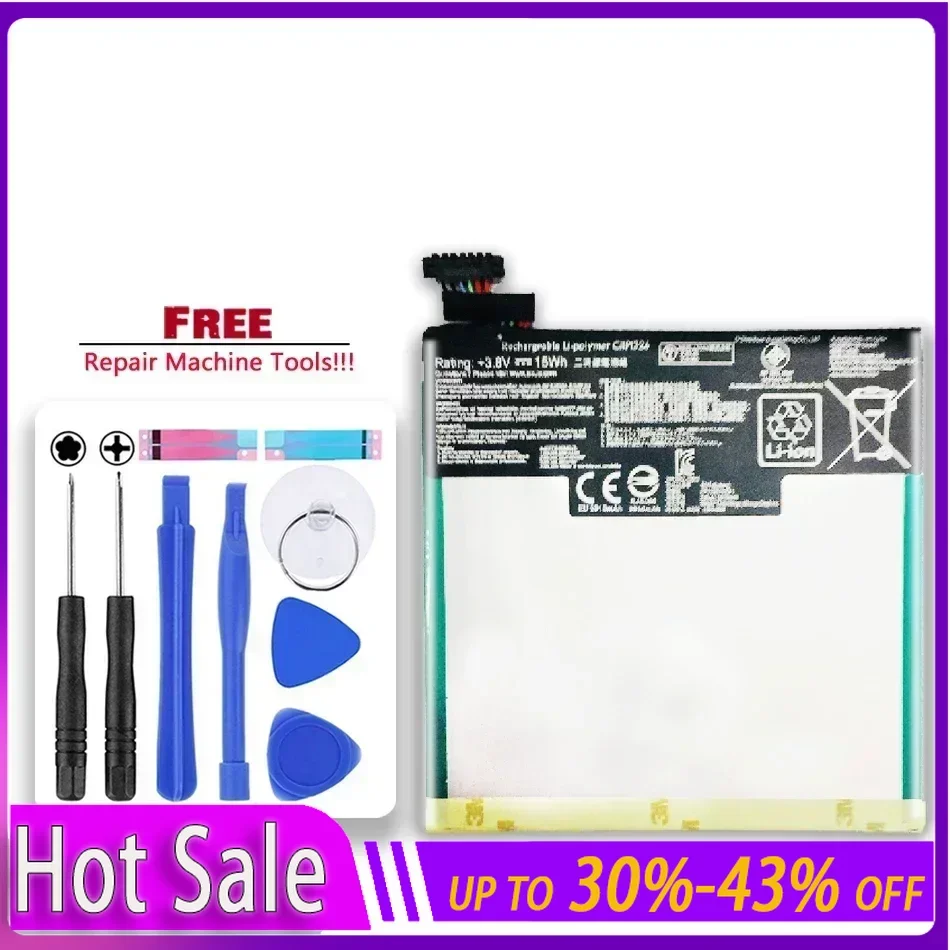 

Battery C11Pn5H ME5Pn51 For ASUS Google for Nexus 7" 2nd Gen ME571 ME571KL C11P1326 + free tools