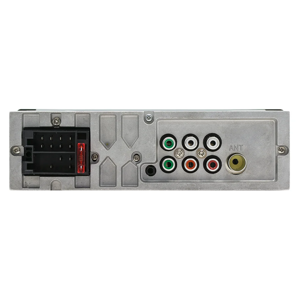 BQCC 1789 TDA7388 High Power 1DIN Car Stereo Bluetooth FM AM RDS Radio RCA Subwoofer 7‑Color Light 12V MP3 Player