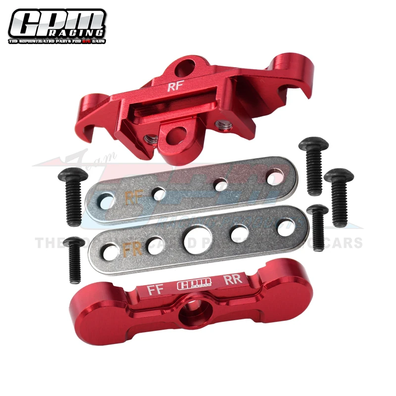 GPM 7075 aluminium R tiang ikat & PENAHAN Pin suspensi untuk TRAXXAS Maxx Slash