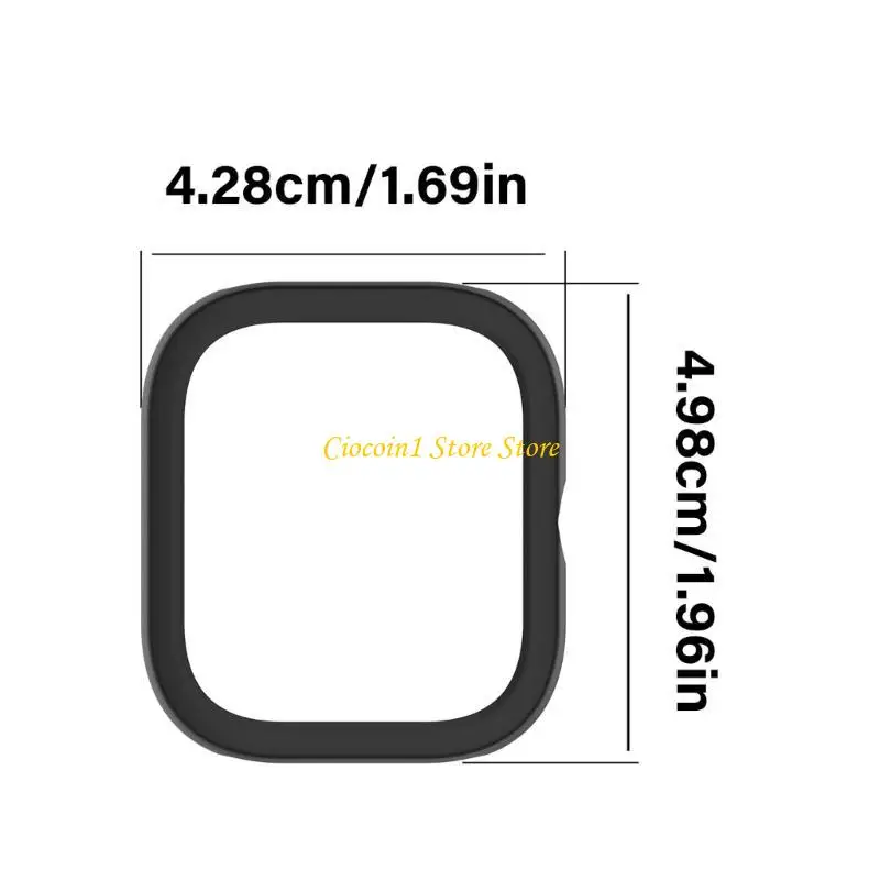 A3PC Protective Case Edges Protections Hard Case Scratch Resistant Watch Case Easy Installation Watch Cover for Watch 5