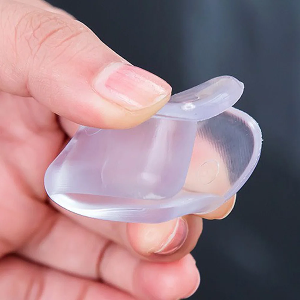 

Heart Shape Corner Guards Transparent Baby Safety Protectors Clear Table Bumpers Non-Toxic Plastic Easy Install No Residue