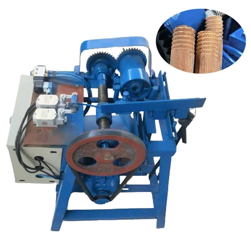 

Woodworking automatic threaded rod making machine round rod screw machine broom handle opening device