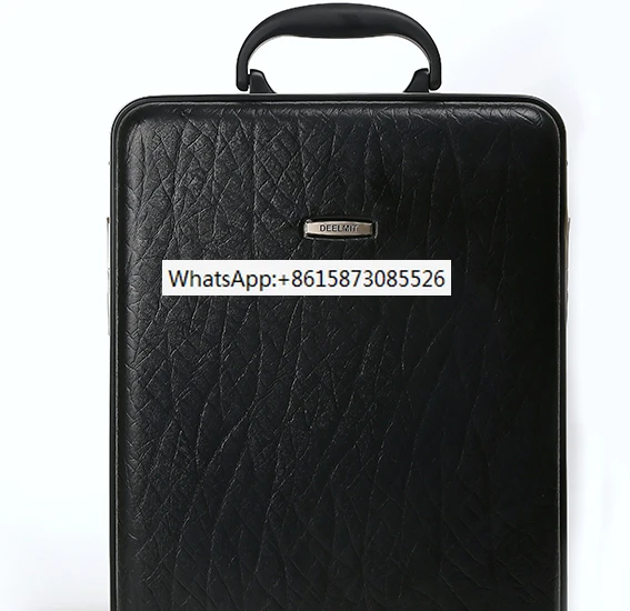 Back Shoulder Portable Password Box Business Briefcase Document Information Vertical Style Notebook Bags Tools and Instruments