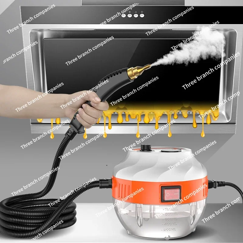 2500W, 110V, 220V  High Pressure Hand Steam and Temperature Cleaner for Air Conditioning, Kitchen Cap, Car,