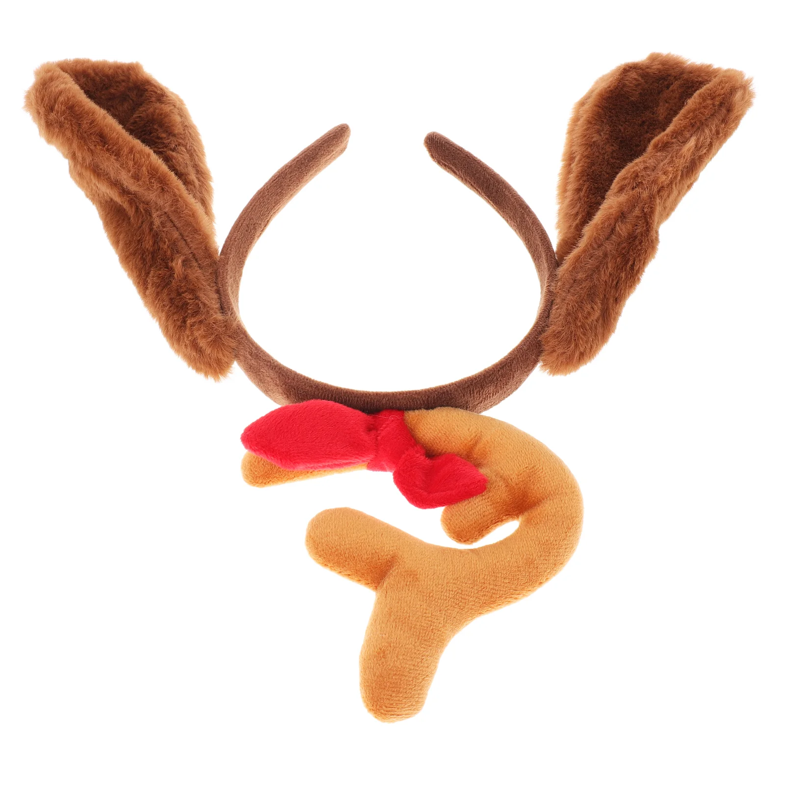 Halloween Dog Headband Deer Antlers Ears Headbands Clothing Coffee Reindeer Costume Animal Costumes