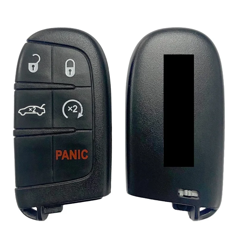 CN 087024   FCC M3M- 40821302   HITAG AES PCF7953M 4A Chip do Dodge Charger2019+ Smart Key 5 Button 433MHz 68394195 AA Keyless Go