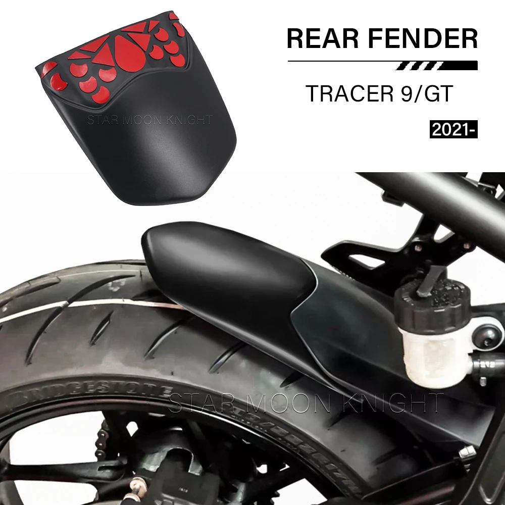 

Tracer 9 GT Motorcycle Accessories Rear Fender Mudguard Extender Hugger Extension Refit For Yamaha Tracer 9 GT Tracer9 2021 -