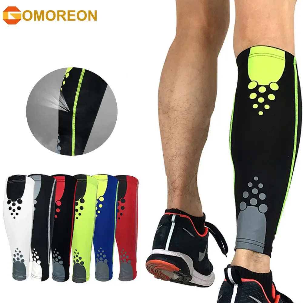 Sport Calf Compression Sleeves Leg Sock Running Cycling Leg Warmers Runners Shin Splint Varicose Vein Pain Relief