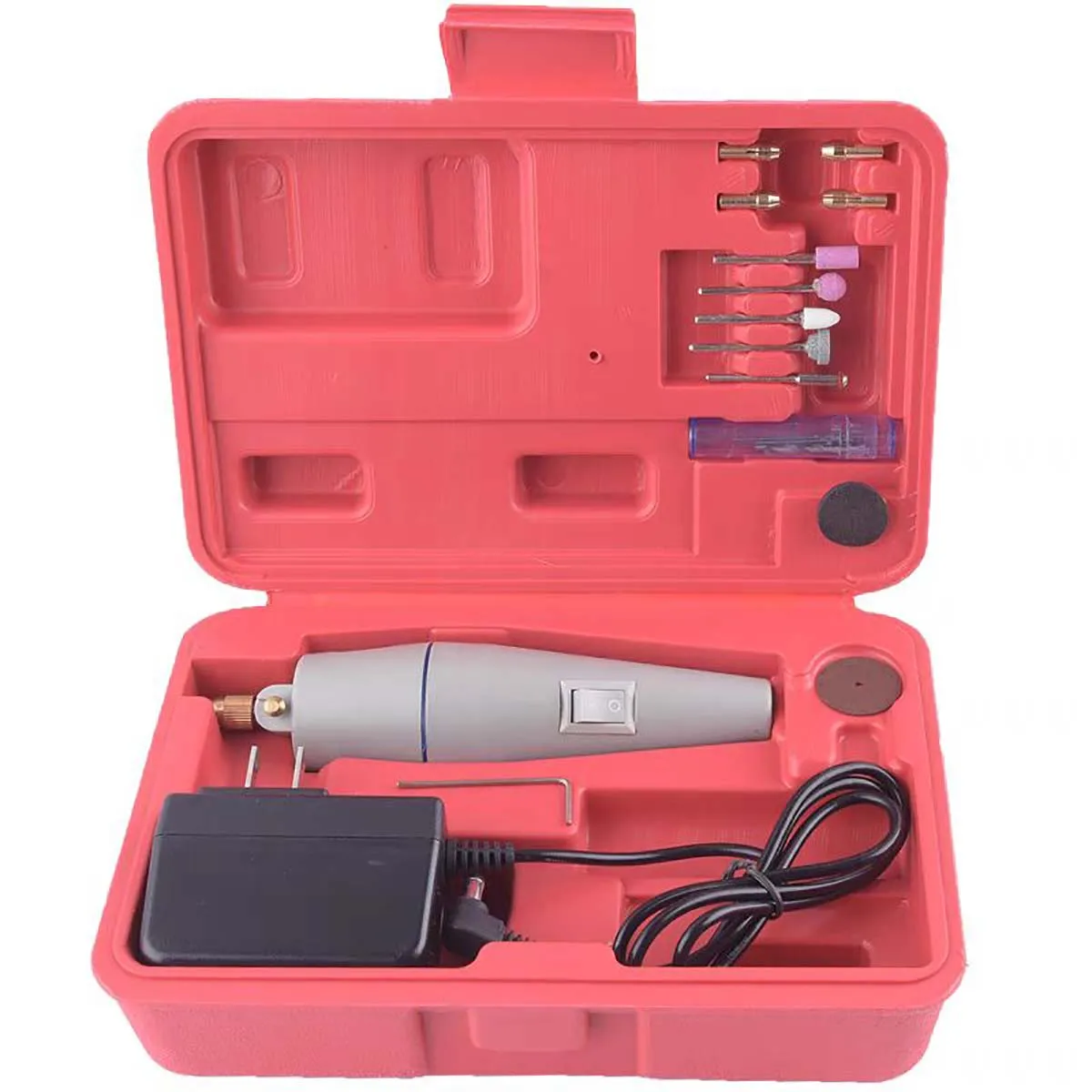 1 Set Sanding Model Tool Set Electric Small Grinding Machine DIY Handmade Polishing and Sanding Tools Electric Drill Set