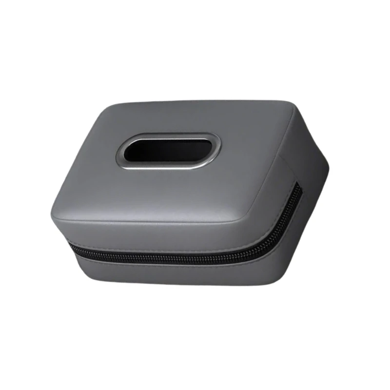 Convenient Car Tissue Case Napkin Holder  Car Napkin Dispenser Space Saving Car Tissue Organizes Simple Installs