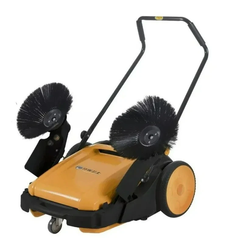 

Hand-powered Small Sweeper,5L with Spray Vacuum,Cordless Manual Sweeper,Industrial Road Sweeper